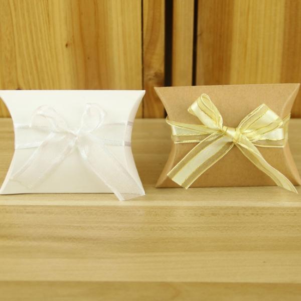 Коробка подушки еды Kraft Biodegradable двойника бабочки 250g бумажная