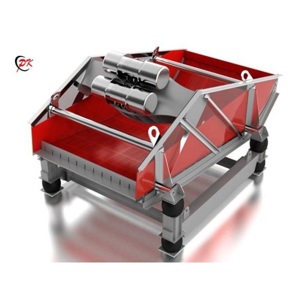 Horizontal Slag Washing Vibrating Sieve With Spraying Water On Site