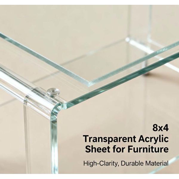 8x4 Clear Acrylic Sheets