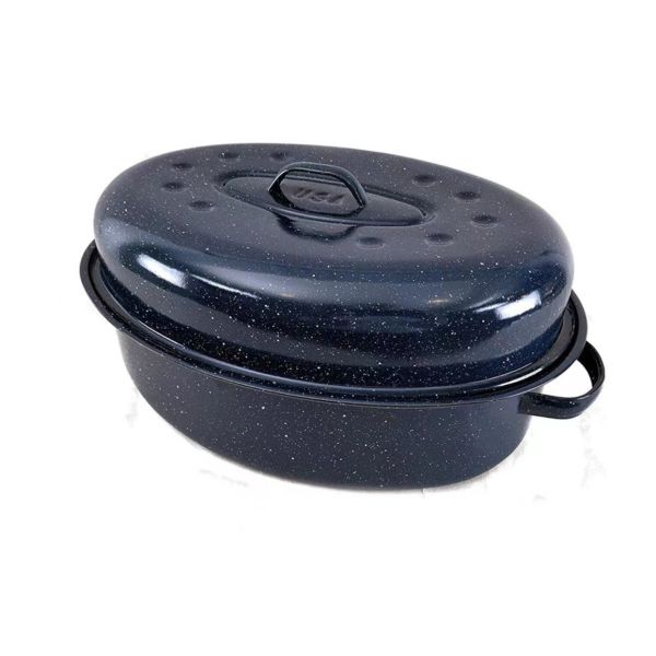 Outdoor Camping Cookware Per Seasoned Baked Potato Turkey Oven Without Lid