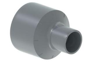 721910920 Union FlowIsolate Ind Process PP 150PSI Valve