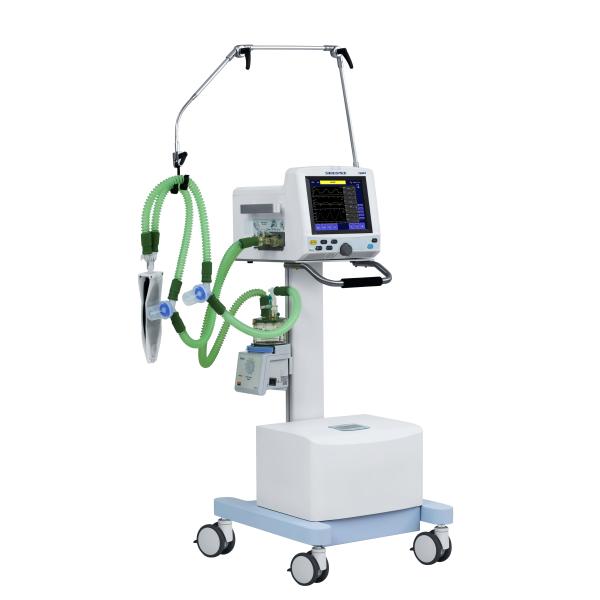 High Flow Oxygen Therapy Compact Ventilator Purple Horn