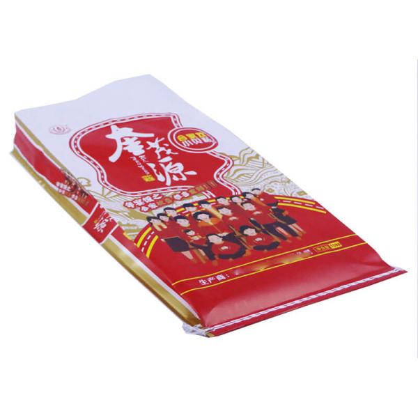 High Strength Biodegradable Plastic Woven Bag , Popcorn Packaging Bags Matt Lamination