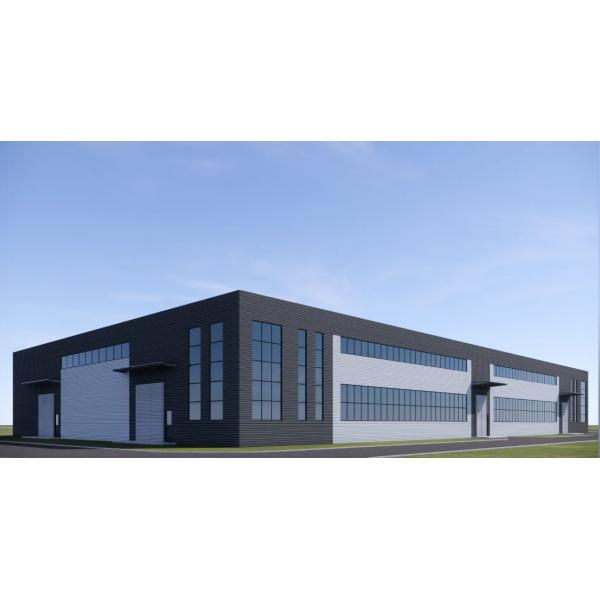 Construcción de estructuras industriales de acero Talleres prefabricados de acero a medida