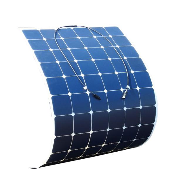 48V 300W White SunPower Portable Solar Panels 6.5 KGS With USA 98 Cells