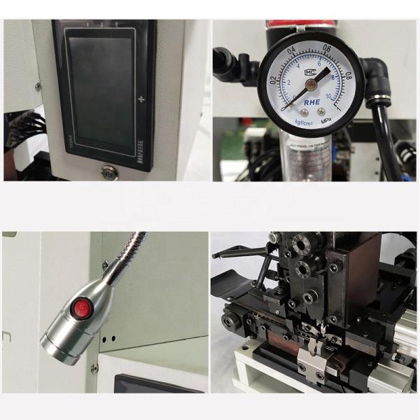 Automatic Super Mute Terminal Wire Stripping Crimping Machine for Cable Production
