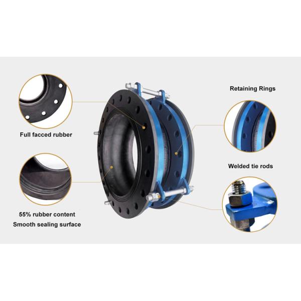 Factory Type EPDM Rubber Wide Arch Pipe Vibration Isolators