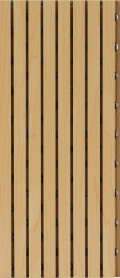 Painéis de parede de madeira acústica de 15 mm, 18 mm e 21 mm para decoração de absorção de som