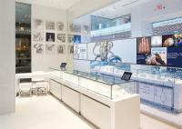 Luces LED Decoradas Casas de visualización de vidrio personalizadas / gabinetes de visualización de tiendas