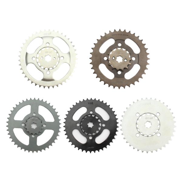 Motorcycle Chain Sprocket Kit For Honda CG125 Suzuki GN125 WY125 ZJ125 CD70