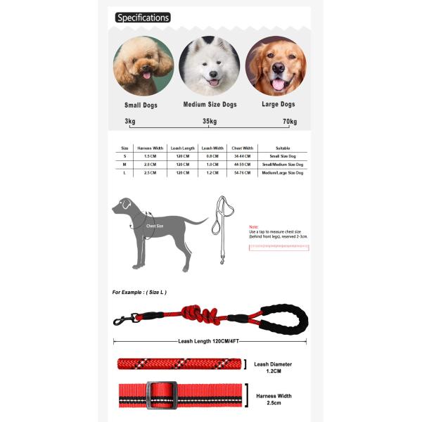High Quality Pet Products No Pull Custom Big Dog Harness