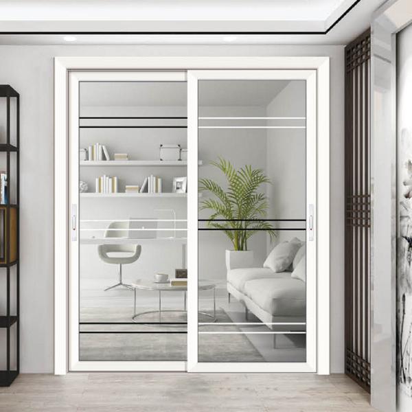 European Style Thermal Break Aluminum Sliding Glass Doors with Triplex Glass Upgrade