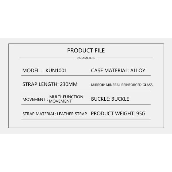 Outdoor Sport 270mm Luxury Quartz Watch