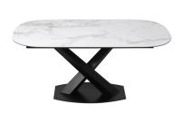 Dt-1031 Table à manger en céramique moderne de type fixe 1700*900mm