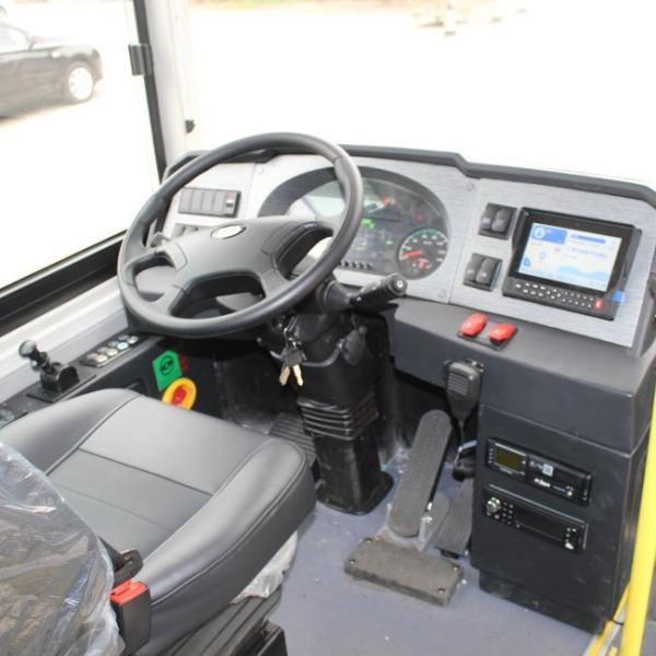 14 Seater Electric Bus Rear Motor Electric Urban Bus With Air Conditioner