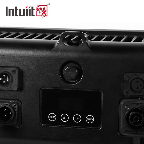o rgbw de 15*5W 4-IN-1 conduziu dispositivos elétricos de iluminação industriais comerciais da fase exterior de luzes de inundação em suportes