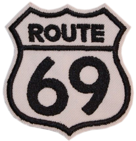 Baby Blue Embroidered Letter Patches Twill Fabric Retro Alphabet For Clothes