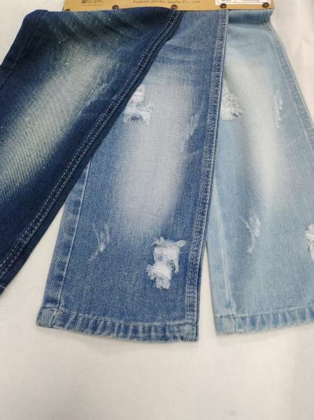 Non Stretch Cotton Polyester  Denim Fabric DARK INDIGO JSD3226 for Summer  jeans  clothing style TWILL