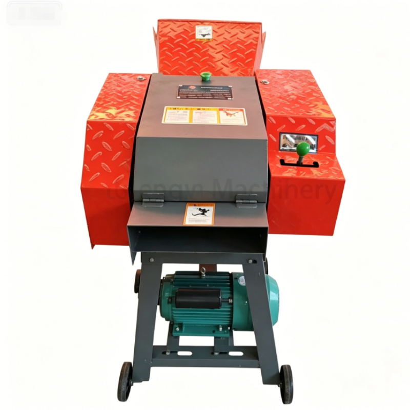 Steel Agricultural Chaff Cutter Machine With Motor Animal Feed Chopper