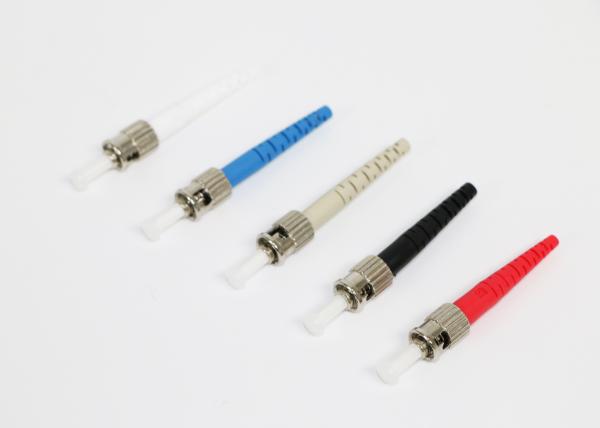 Palavra simples do conector da fibra ótica do ST 2.0mm 3.0mm com alojamento do metal