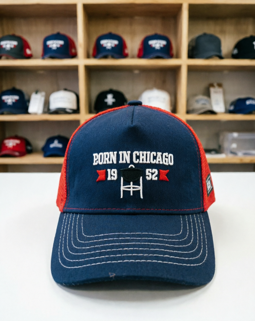 Rope Detail Five Panel Hat Seamless Front Outdoor Camp Custom Design