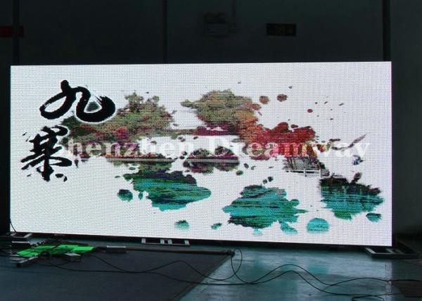 Waterproof P6 Fixed Color Outdoor Led Video Screen Rental Advertising Signs