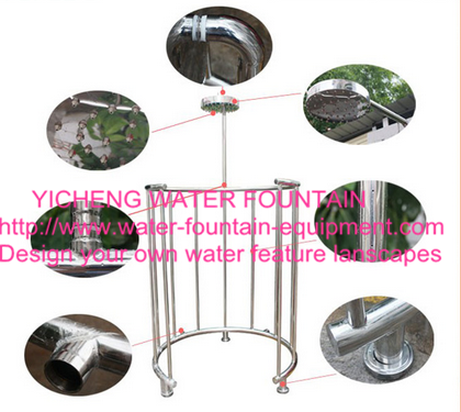 Whole Body Spa Swimming Pool Accessories Stainless Steel 304 Hydro Massage Vichy Shower