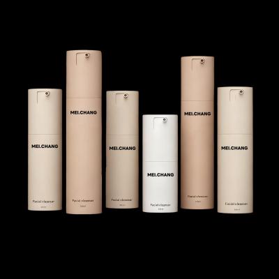 15ml 30ml 50ml Rotary Emulsion Airless Pump Bottle Cosmetic Packaging