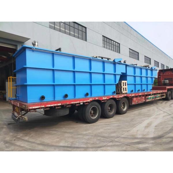 TSS COD BOD removal machine DAF units for domestic sewage treatment