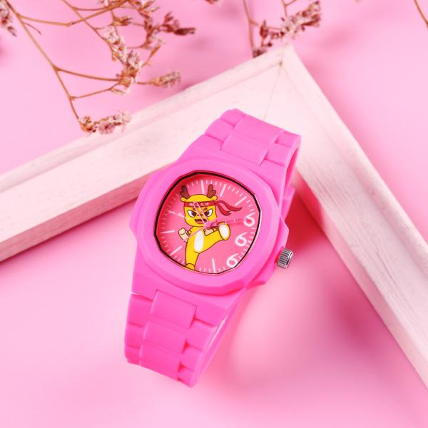 Изготовленные на заказ модели силиконовых кварцевых часов Водонепроницаемая детская серия