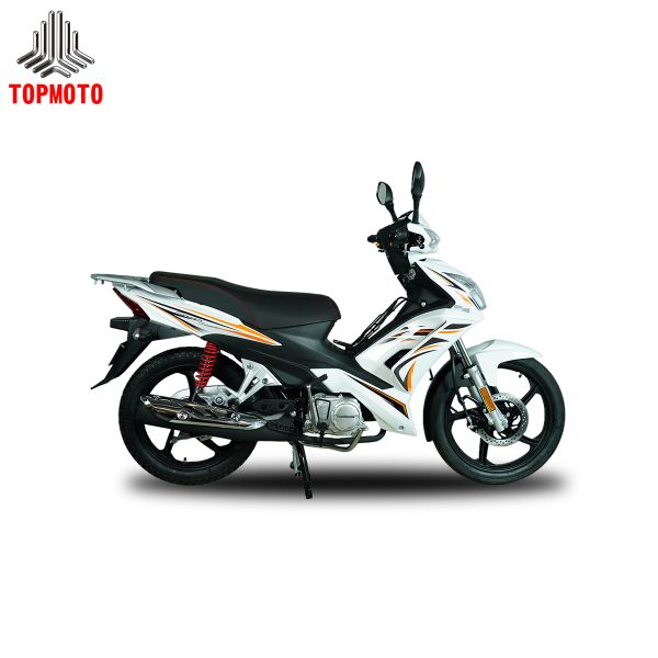 Durable 107cc Underbone Motorcycle with Electric & Kick Start, 12V 8-Pole Full-Wave AC Magneto and 150kg Maximum Load Capacity