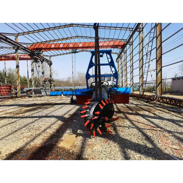 200cbm Model Cutter Suction Dredger используются для очистки ила в речных каналах