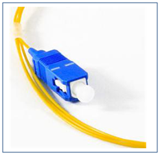 Faster Polishing Fiber Optic Pigtail Connector Single Mode For Telecommunications