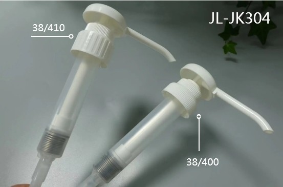 JL-JK304  Jam Dispenser Pump 10CC 15CC 20CC 25CC 30CC Big Output Lotion Pump 38/410 38/400 Food Grade Syrup Pump