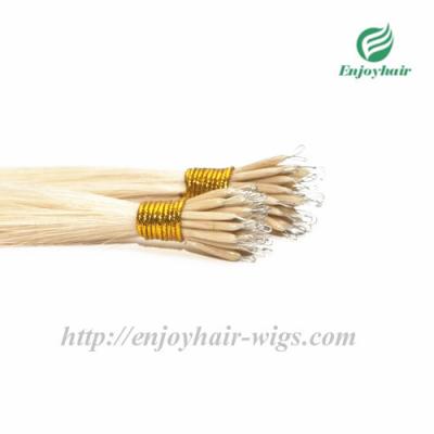 Nano Ring Hair Extensions16''- 26 100% Human Indian Remy Remi Hair all color