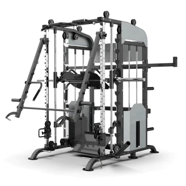 Commercial Gym Cable Crossover Machine Multi-Functional Smith Machine Bodybuilding Shoulder Back Workouts Focused Chest Exercise
