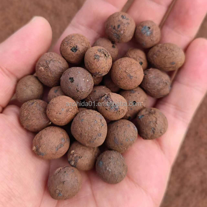 LECA Soilless Culture Media Lightweight Brown Balls for horticulture