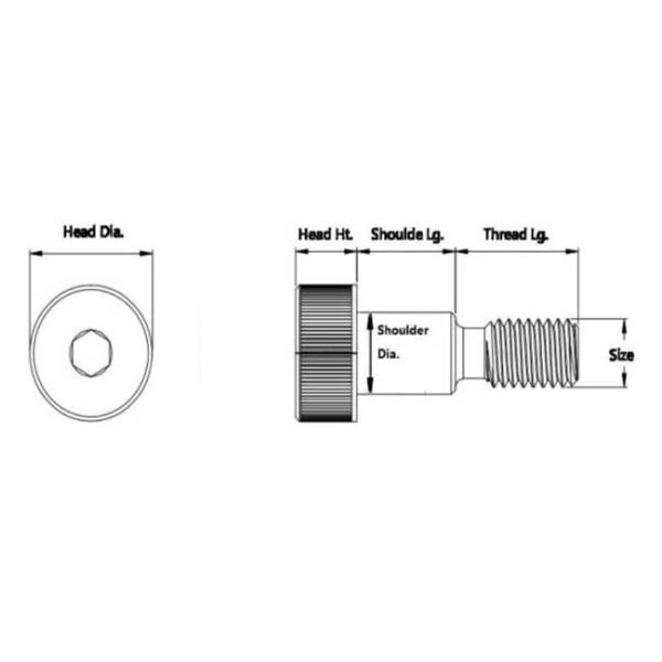 Ранг 12,9 винта плеча плоской головки винтов головы нержавеющей стали сплава M16