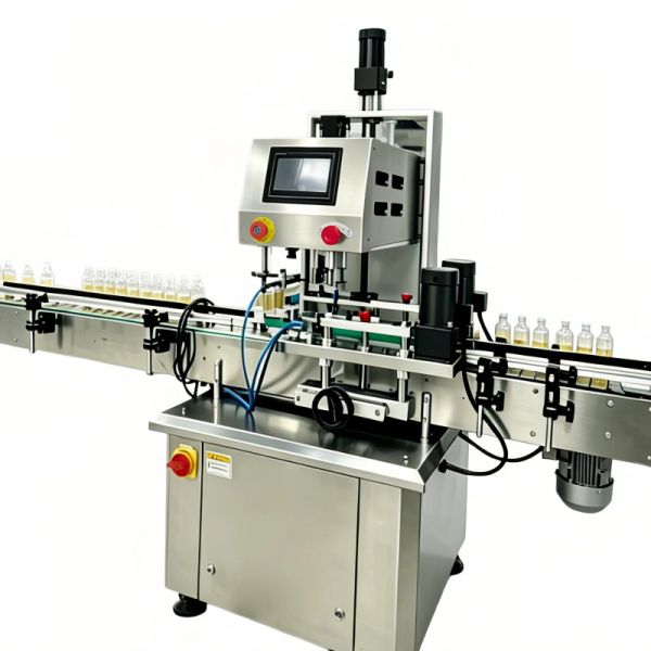 Four Heads Rotating Capping Machine