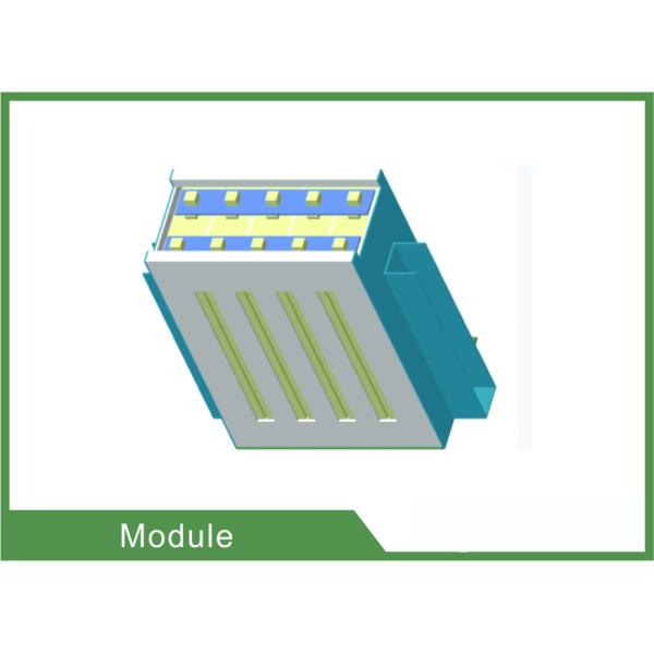 Safety Lithium Ion Battery Module With Prismatic ABS / Metal Case