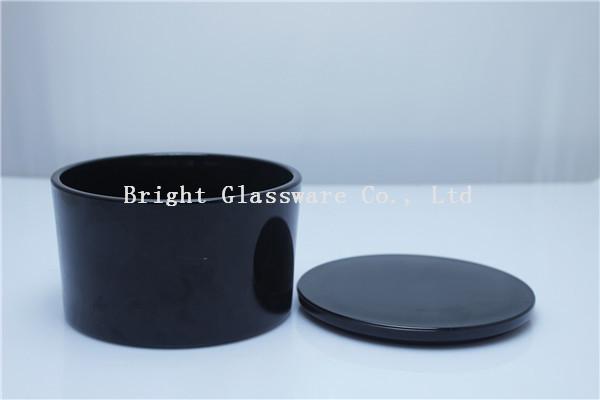 a set of the big black candle jar for wholesale