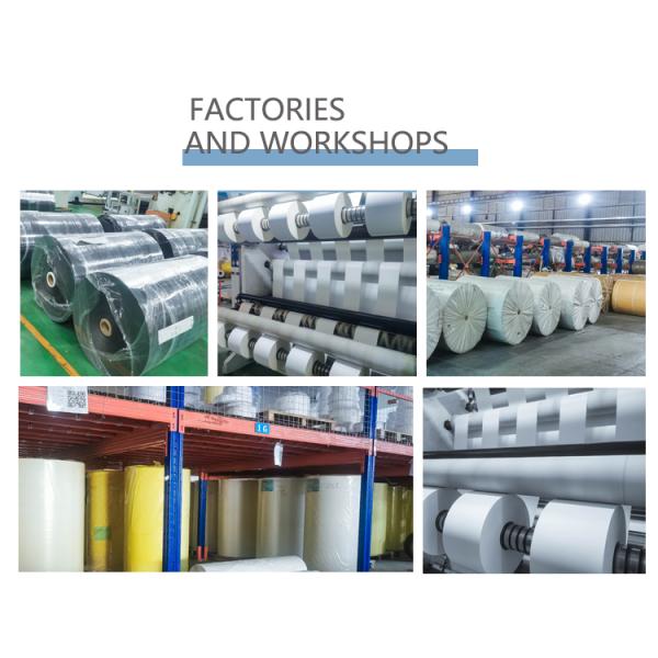 Printing Waterproof Vinyl Label Material for Drink and Beverage in Unprinted Design