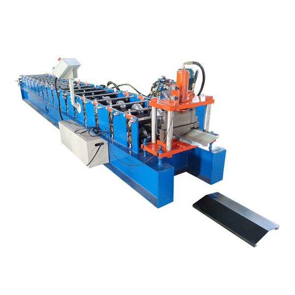 El panel galvanizado de Ridge Cap Machine Watershed Roofing que hace la máquina