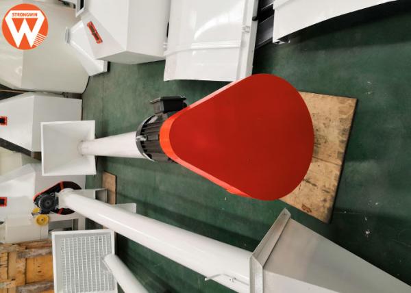 Ring Die 15mm Pellet 50kw 2T/H Poultry Feed Mill Plant