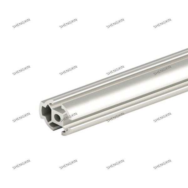 Grade 6000 Series Silver Anodized Tube Aluminium Extrusion Profiles for Is Alloy