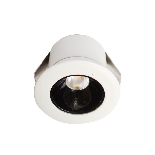 3W recessed led mini spotlight white switch /triac dimmable led spotlight 1W 2W 30mm diameter recessed downlight