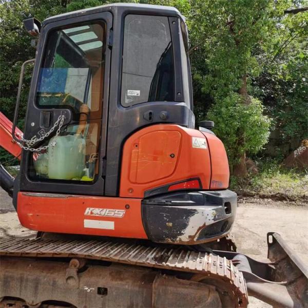 48.3KW Kubota Official 5ton KX165 Excavator from Japan with 0.24m3 Bucket Capacity