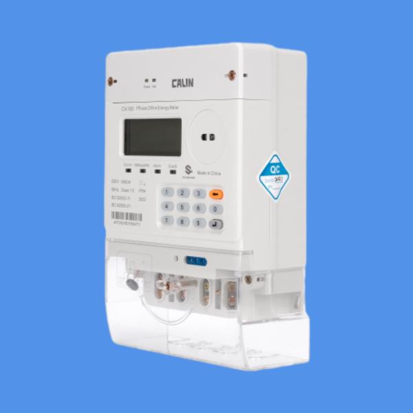 20-Digit CE  IEC Certified Prepaid Electricity Meters Equipped with Plug-In Modems for Efficient Energy Management