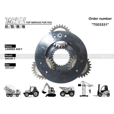 R110-7 Montura de transporte de planetas 1Etap Steel Hydraulic Motor Drive tipo