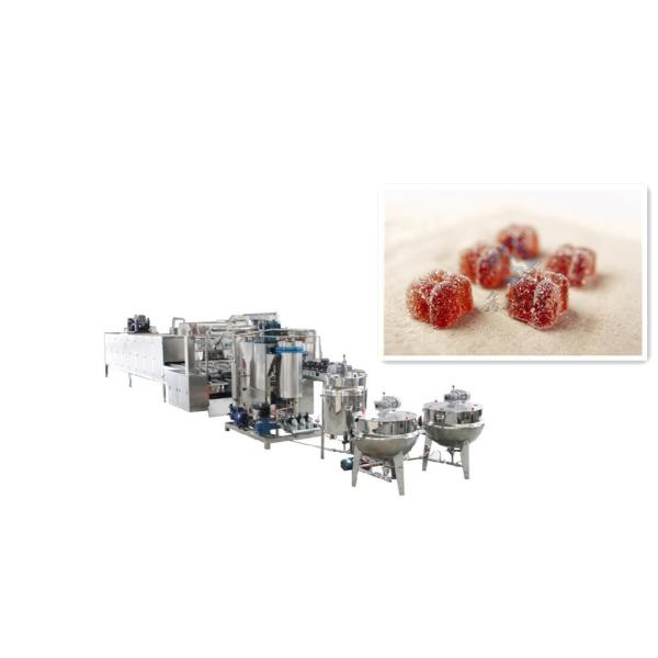 Final Product Hard Soft Jelly Candy Chocolate Automatic Machine for Industrial Production